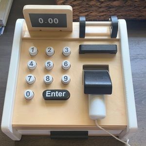 Wooden Cash Register